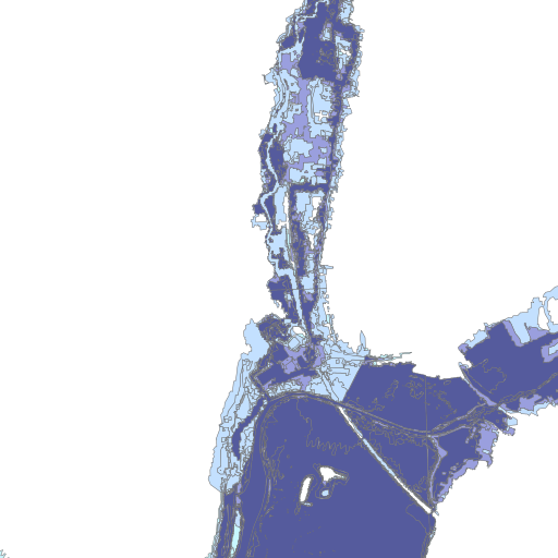 Environment Agency flood-likelihood cells