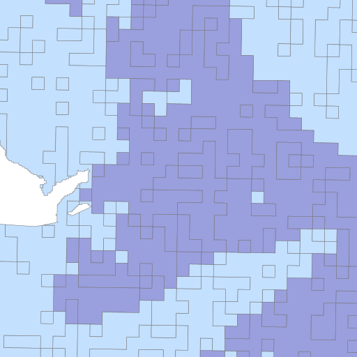 Environment Agency flood-likelihood cells