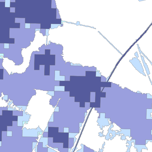 Environment Agency flood-likelihood cells