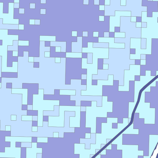 Environment Agency flood-likelihood cells