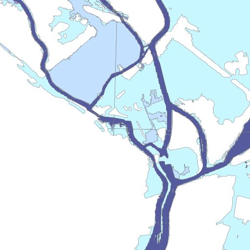 Environment Agency flood-likelihood cells