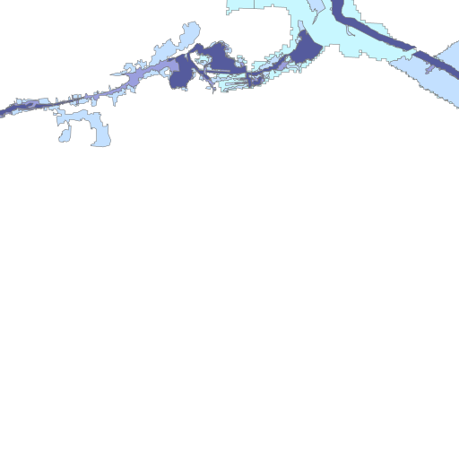 Environment Agency flood-likelihood cells